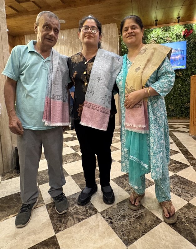 Happy Guests Group in Kashmir
