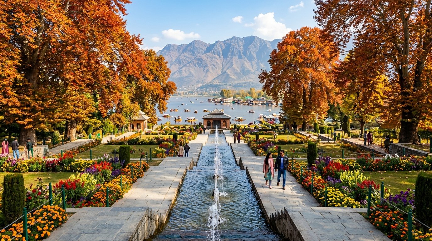 Mughal Gardens Srinagar